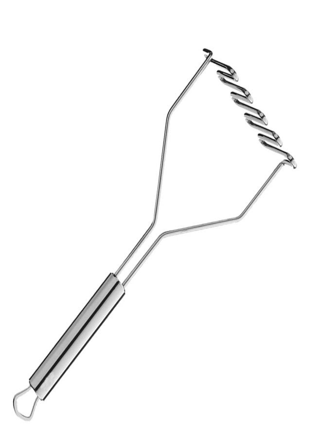 Oc9 Stainless Steel Potato and Vegetable Masher/Pav Bhaji Kitchen Tool Set - Image 1